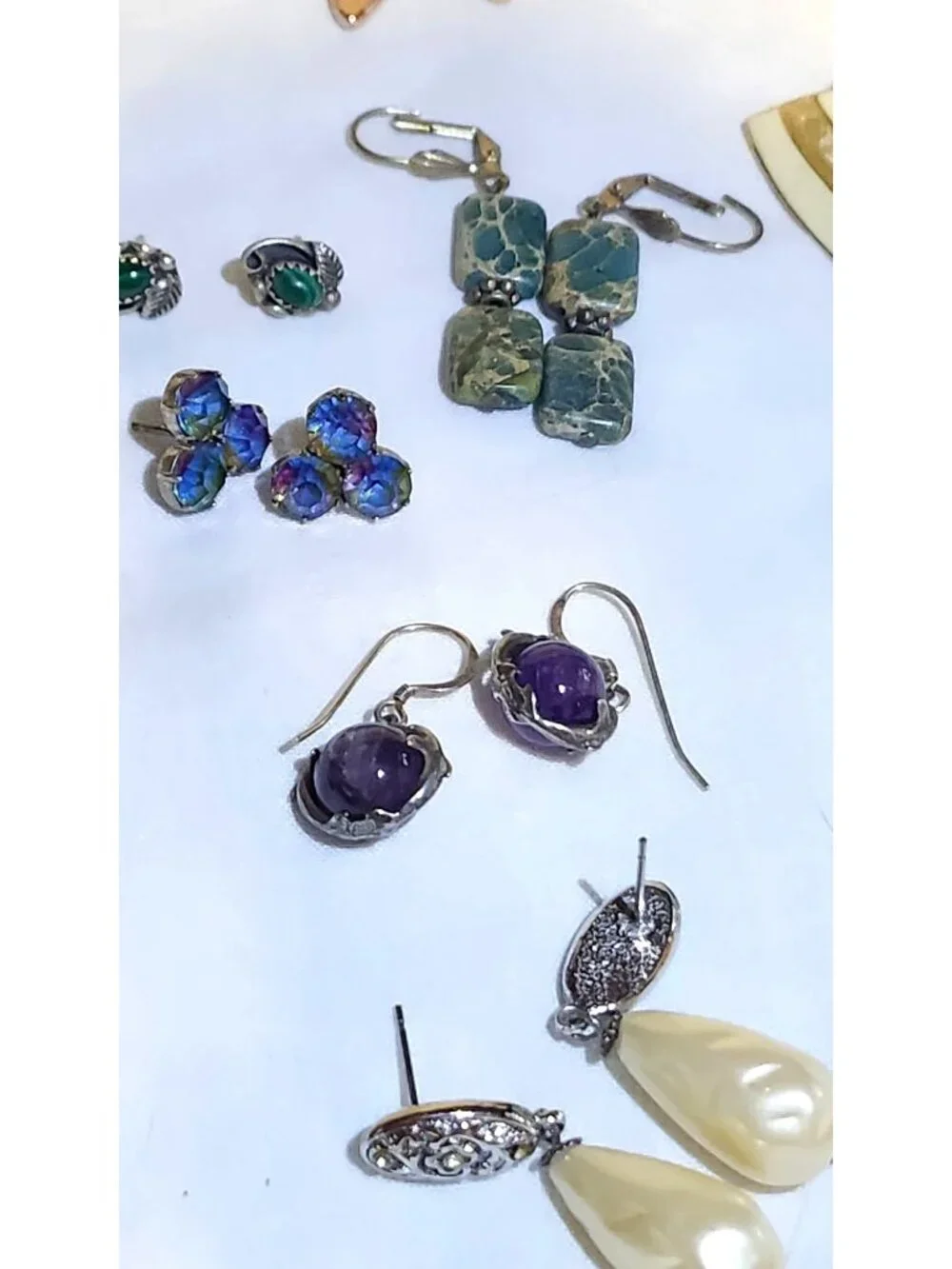 Vintage & Modern Pierced Earrings Lot - 21 Pairs Joan Rivers Kirks Folly TAT 925